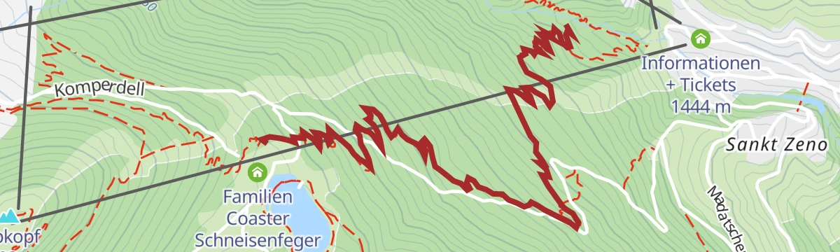 Route map: Högtrail 7081